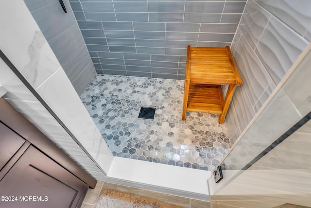 137 Church St, Fair Haven, NJ 07704 - full bathroom featuring tiled shower