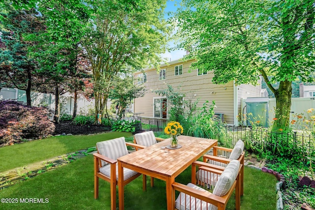 18 Croman Ct, Hazlet, NJ 07730 - view of patio / terrace with outdoor dining space
