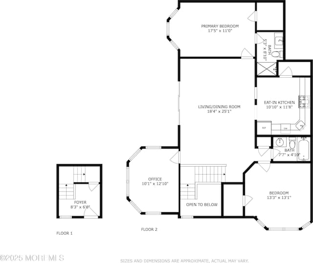 280 Tulip Ln, Freehold, NJ 07728 - property floor plan