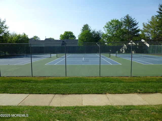280 Tulip Ln, Freehold, NJ 07728 - view of tennis court