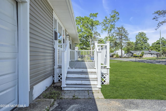 1624 Joffre Rd, Forked River, NJ 08731 - deck featuring a yard