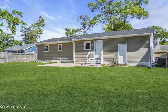 1624 Joffre Rd, Forked River, NJ 08731 - back of property featuring a patio area and cooling unit