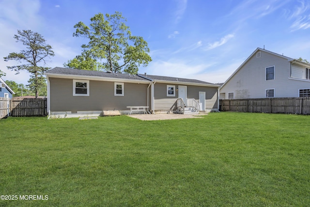 1624 Joffre Rd, Forked River, NJ 08731 - rear view of property featuring a patio and entry steps
