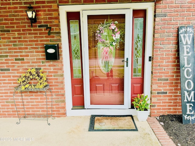 7 Rosewood Dr, Milltown, NJ 08850 - entrance to property with brick siding