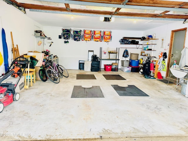 7 Rosewood Dr, Milltown, NJ 08850 - garage featuring a garage door opener