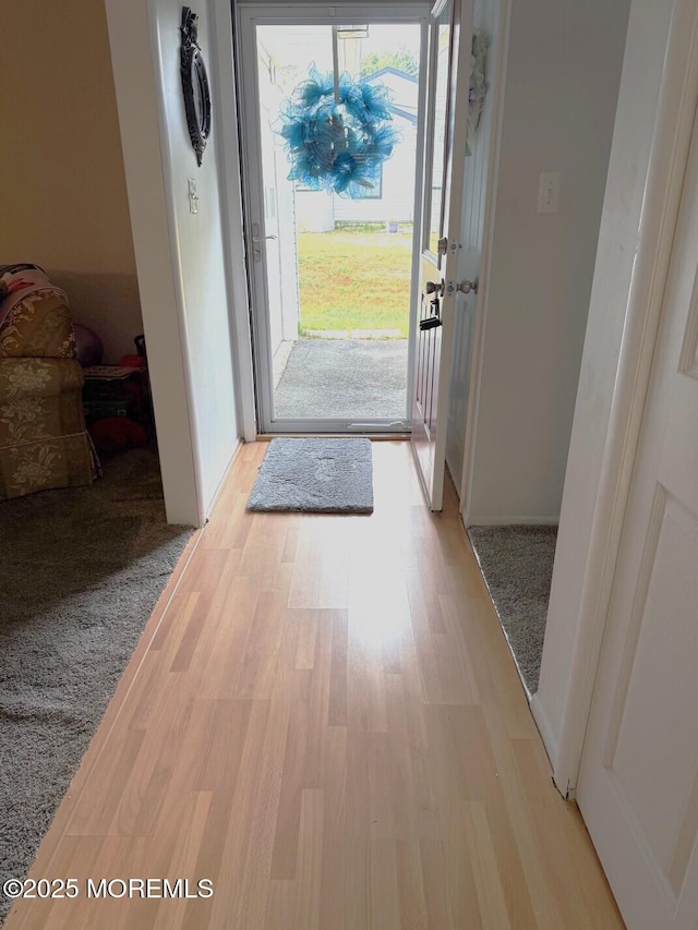 132 Seaview Ave, Brick, NJ 08723 - foyer entrance with light wood-style flooring