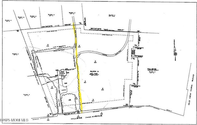 10 Hillside Ave, Tuckerton, NJ 08087 - map showing property parcels