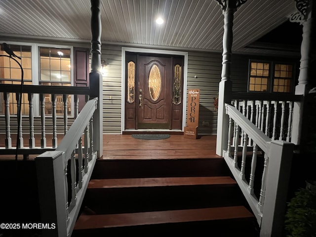 10 Hillside Ave, Tuckerton, NJ 08087 - property entrance with covered porch