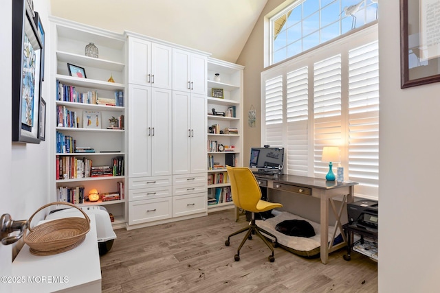 2 Haley Cir, Barnegat, NJ 08005 - office space with light wood finished floors and vaulted ceiling