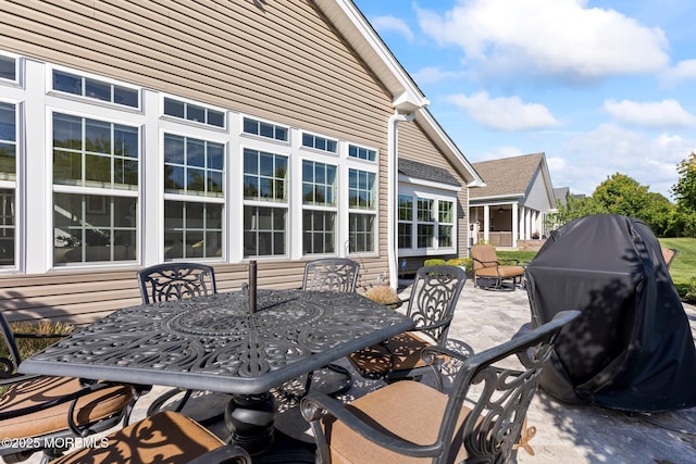 2 Haley Cir, Barnegat, NJ 08005 - view of patio / terrace featuring outdoor dining area and area for grilling