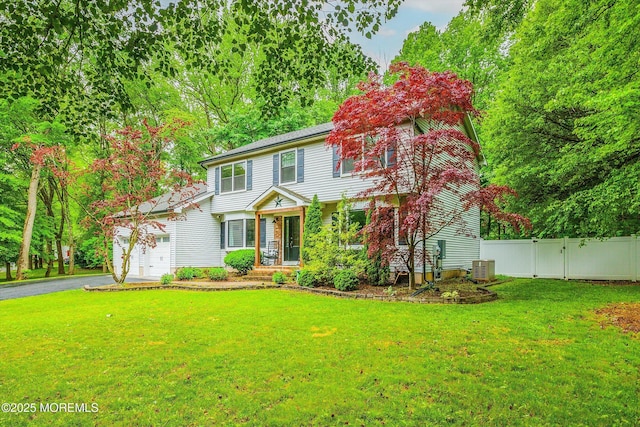 25 Merritt Ter, Matawan, NJ 07747 - colonial inspired home with driveway, a garage, and central AC