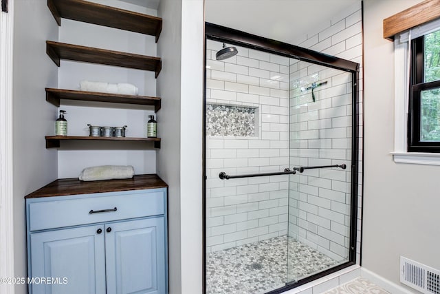 25 Merritt Ter, Matawan, NJ 07747 - full bathroom featuring a shower stall and baseboards