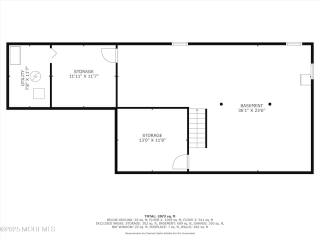 25 Merritt Ter, Matawan, NJ 07747 - room layout