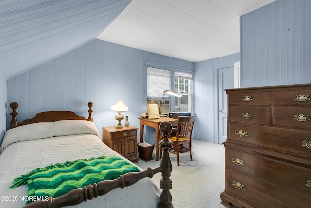 30 Balloch Pl, Red Bank, NJ 07701 - carpeted bedroom featuring vaulted ceiling