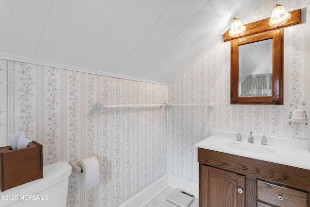 30 Balloch Pl, Red Bank, NJ 07701 - half bath with vanity and toilet