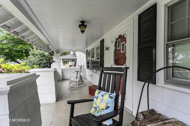 30 Balloch Pl, Red Bank, NJ 07701 - covered porch with cooling unit