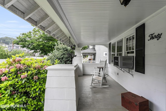 30 Balloch Pl, Red Bank, NJ 07701 - covered porch featuring cooling unit
