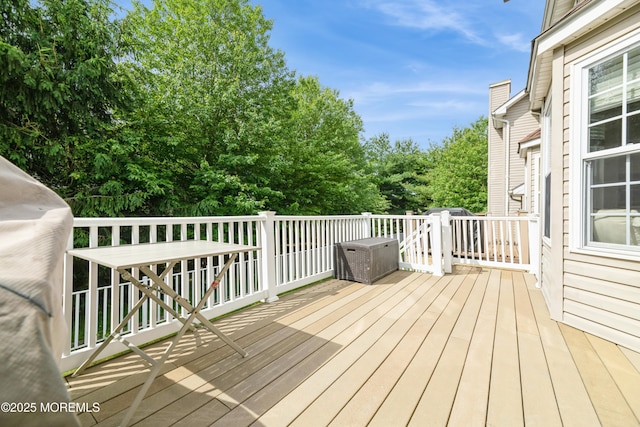40 Dickerson Ln, Old Bridge, NJ 08857 - view of wooden deck