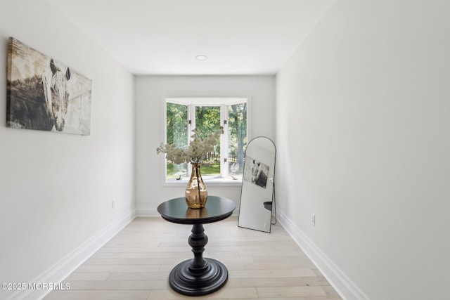 8 Olden Ct, Colts Neck, NJ 07722 - hall featuring light wood finished floors