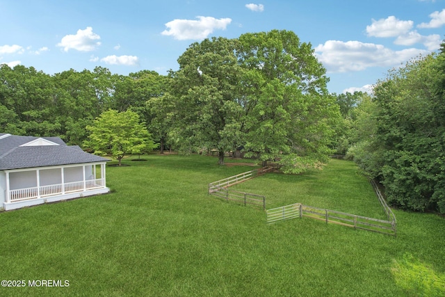 8 Olden Ct, Colts Neck, NJ 07722 - view of yard