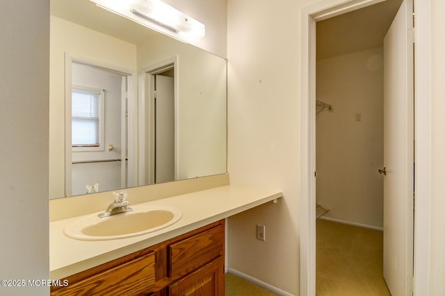 2 Thames Pl, Brick, NJ 08723 - bathroom with vanity and baseboards