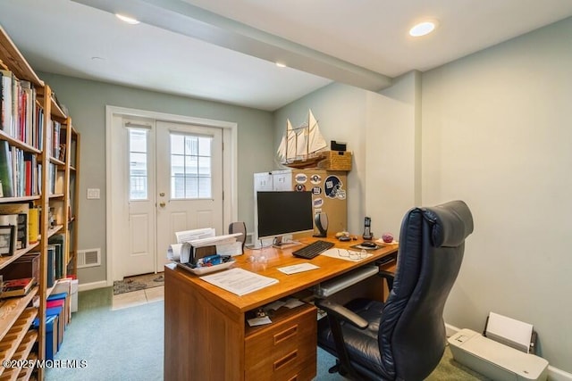 580 Patten Ave # 53, Long Branch, NJ 07740 - office space featuring carpet floors, recessed lighting, and baseboards