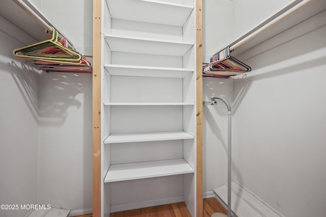 27 Sargent Rd, Freehold, NJ 07728 - spacious closet with wood finished floors