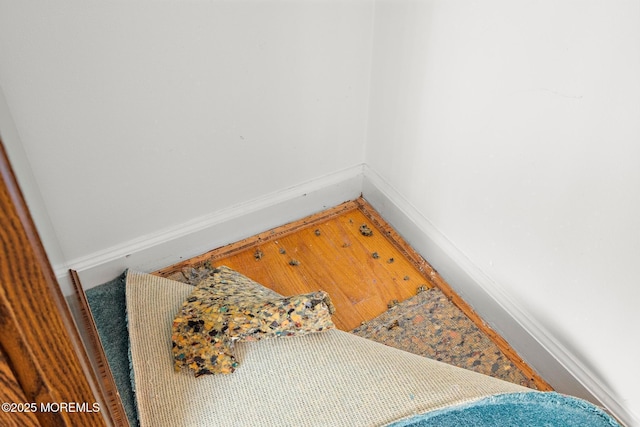 24 Heidl Ave, West Long Branch, NJ 07764 - bedroom / living area view of baseboards
