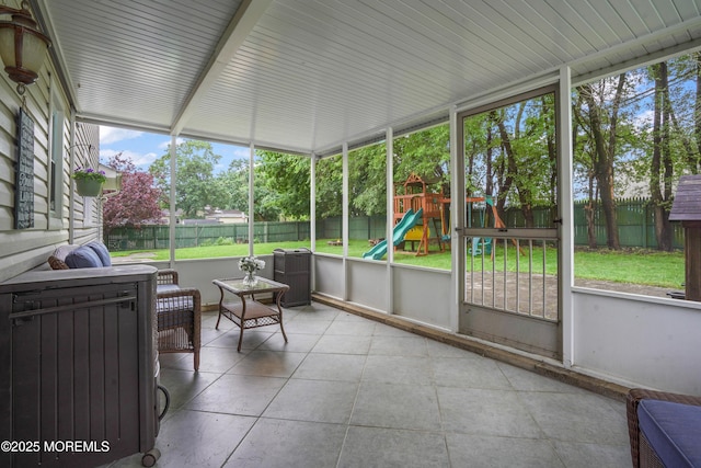70 Walnut Ave, Red Bank, NJ 07701 - view of sunroom