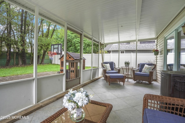 70 Walnut Ave, Red Bank, NJ 07701 - view of sunroom / solarium