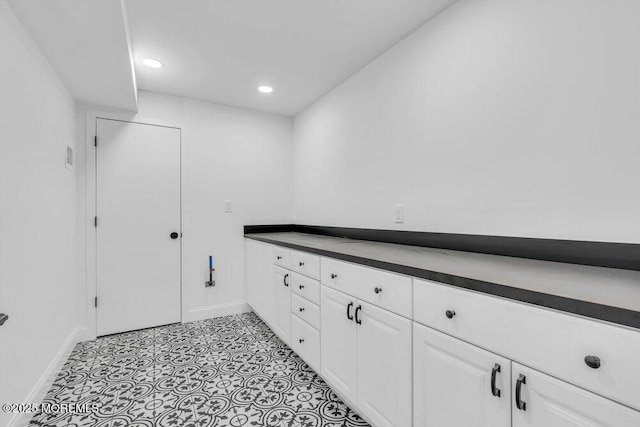 27 Main St, Port Monmouth, NJ 07758 - laundry room with baseboards and recessed lighting