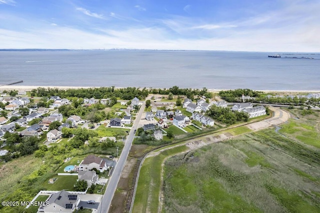 27 Main St, Port Monmouth, NJ 07758 - aerial view of property and surrounding area featuring nearby suburban area and a nearby body of water