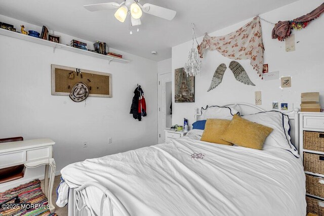 1771 Calico Ln, Toms River, NJ 08753 - bedroom with ceiling fan