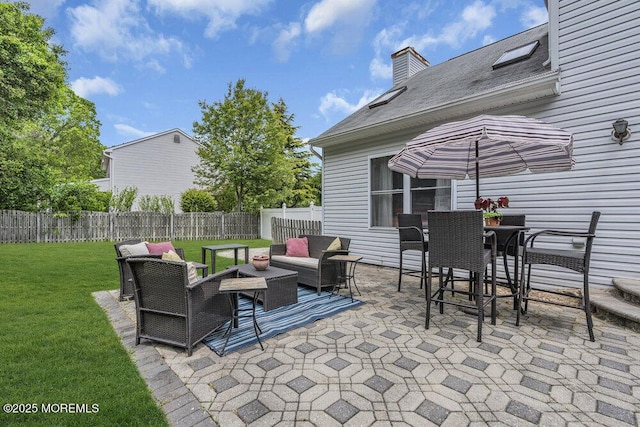 1771 Calico Ln, Toms River, NJ 08753 - view of patio / terrace featuring an outdoor living space
