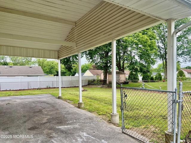 706 Tide Pl, Neptune Township, NJ 07753 - view of patio / terrace with a gate