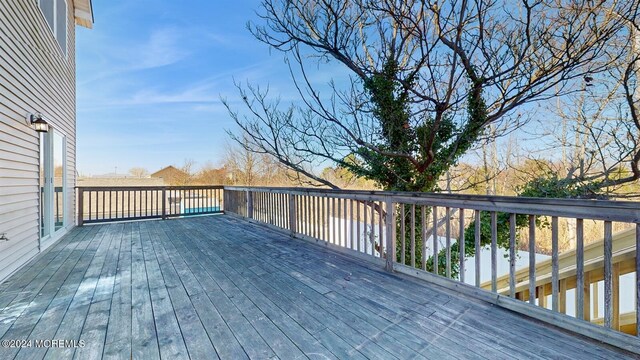 6 Lake Superior Dr, Little Egg Harbor, NJ 08087 - view of wooden terrace