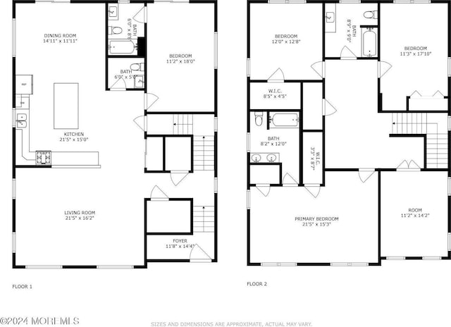 6 Lake Superior Dr, Little Egg Harbor, NJ 08087 - view of floor plan / room layout