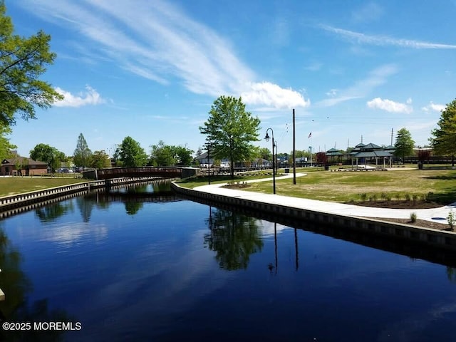 27 Cedar St Unit A, Toms River, NJ 08757 - water view with a gazebo