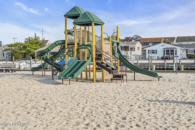 200 San Fernando Dr, Lavallette, NJ 08735 - view of community jungle gym