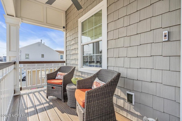 200 San Fernando Dr, Lavallette, NJ 08735 - view of wooden deck