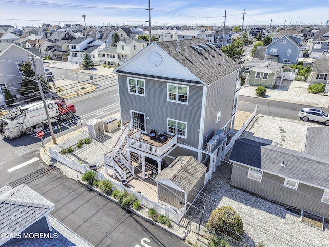 200 San Fernando Dr, Lavallette, NJ 08735 - aerial perspective of suburban area