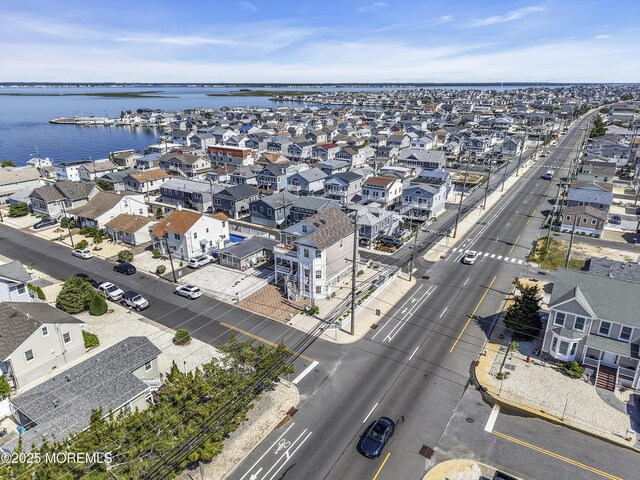 200 San Fernando Dr, Lavallette, NJ 08735 - aerial view of residential area featuring a large body of water