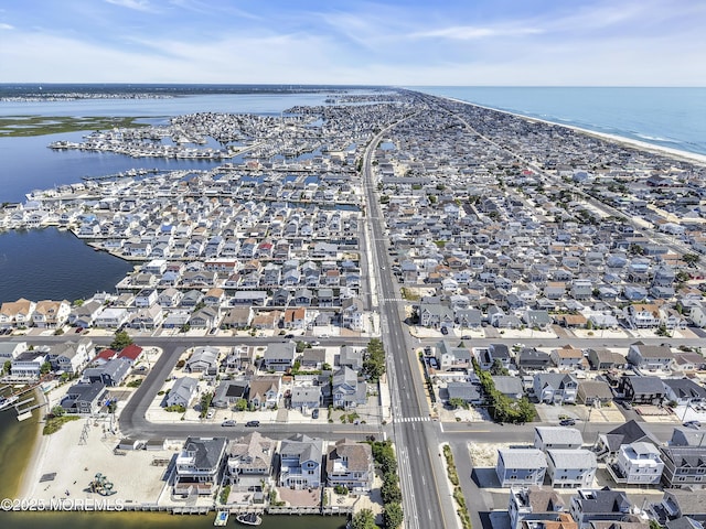 200 San Fernando Dr, Lavallette, NJ 08735 - aerial view of property's location featuring a large body of water and nearby suburban area