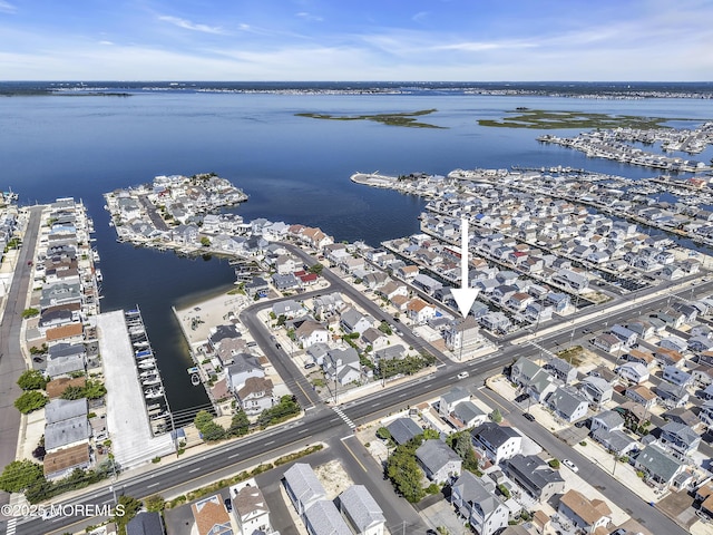 200 San Fernando Dr, Lavallette, NJ 08735 - aerial view of property's location with a nearby body of water, nearby suburban area, and a marina