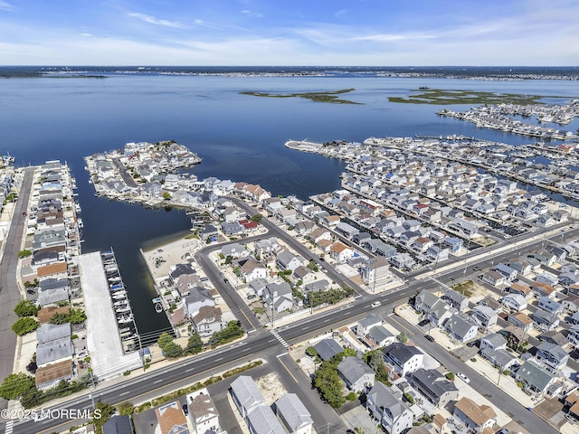 200 San Fernando Dr, Lavallette, NJ 08735 - aerial view of property's location with a large body of water and nearby suburban area