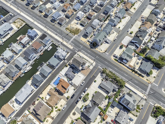 200 San Fernando Dr, Lavallette, NJ 08735 - aerial view of property and surrounding area with nearby suburban area