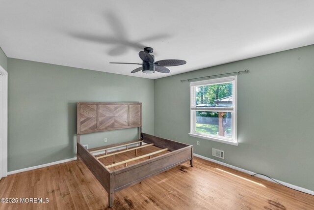 824 Broadway Blvd, Toms River, NJ 08757 - bedroom featuring wood finished floors, baseboards, and ceiling fan