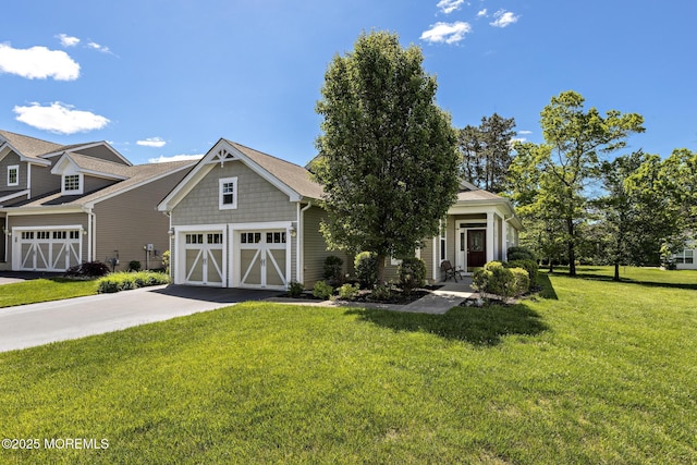 12 Stemson Ct, Little Egg Harbor, NJ 08087 - view of front of property with driveway and a front lawn