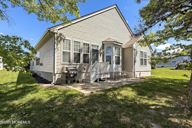 12 Stemson Ct, Little Egg Harbor, NJ 08087 - back of house featuring a patio area and a yard
