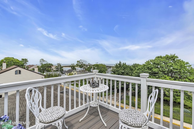 75 Portland Rd, Highlands, NJ 07732 - view of wooden deck